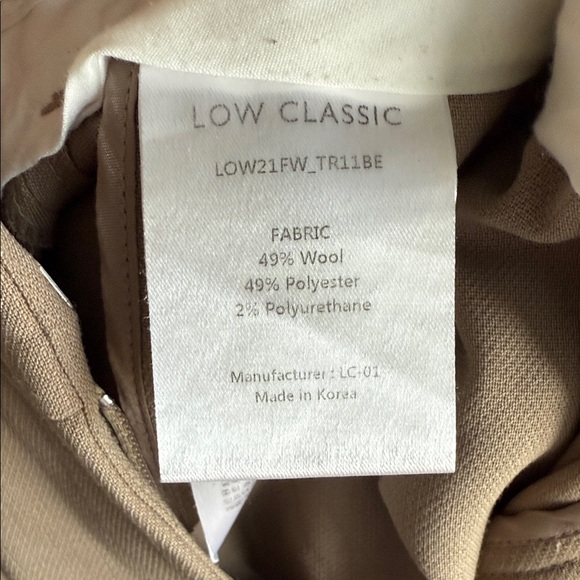 Low Classic Women’s Wide leg pleated Pants Medium - Picture 6 of 6